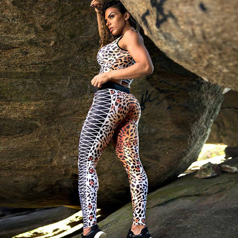 Women's Leggings Leopard Print Yoga Pants